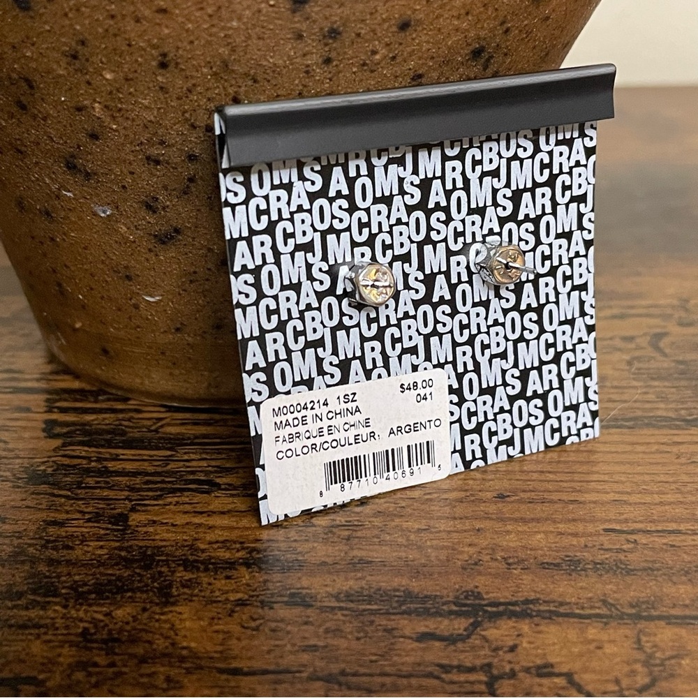 Marc by Marc Jacob’s | Silver Pretzel Knot Earrings NWT - Picture 4 of 5